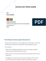 Sumber Kontaminasi Dan Teknik Aseptik - Print PDF