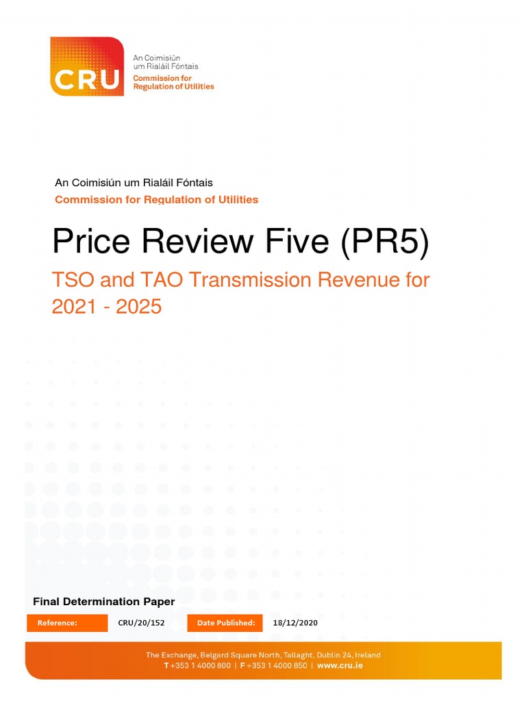CRU20152 TSO and TAO Transmission Revenue 2021 20252 PDF Public