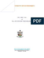 Economics Syllabus 2021 2022 Revised PDF