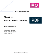 GOLD - LIVE LESSONS ON THE ARTS