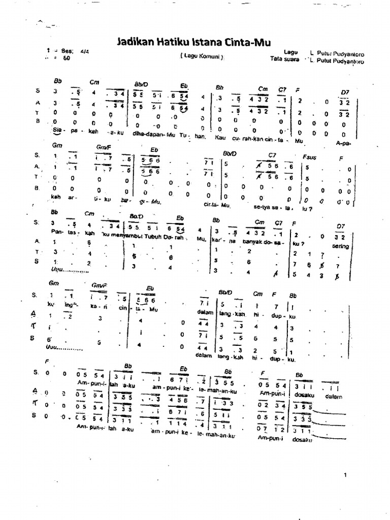 Jadikan Hatiku Istana Cintamu PDF PDF