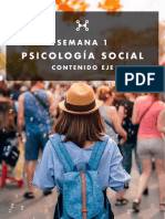 Psicología Social, Contenido Eje Semana 1