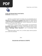 Carta Solicitud Beca Maestria