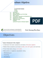 UNIT2 - Boolean Algebra PDF