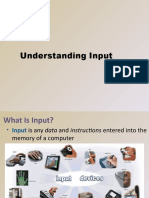 4 Understanding Input