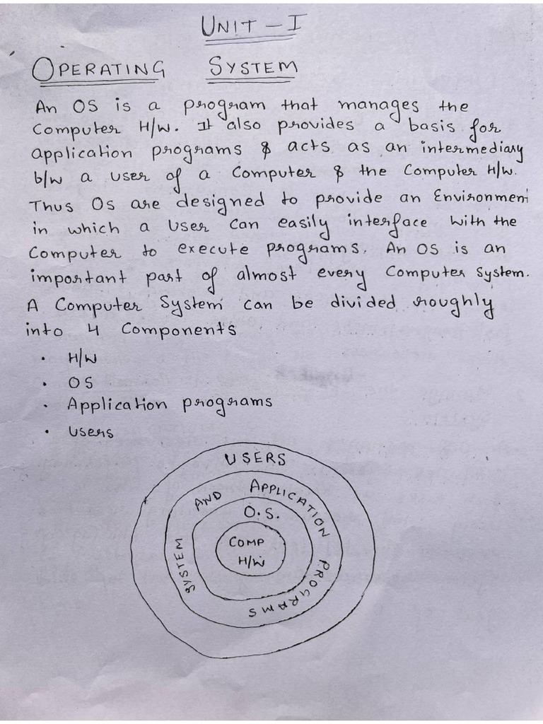 Operation System Notes | PDF