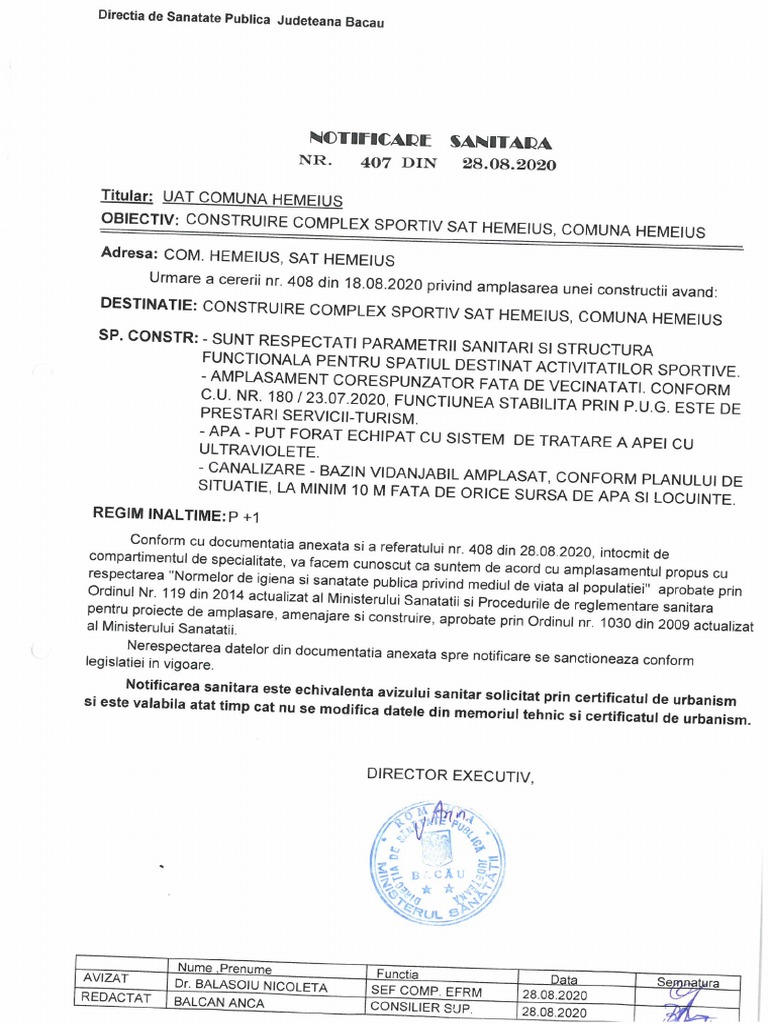 Aviz Dsp Complex Sportiv Pdf