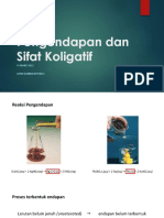 Pengendapan - Koligatif PDF