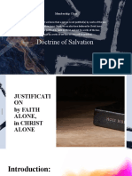 Justification and The Doctrines of Grace Autosaved