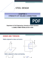 Structural Steel Design - Strength of Welded Connections