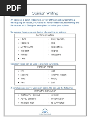 Opinion-Writing