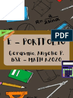 E-Portfolio (Prof. Gian)