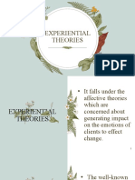 Experiential Theories