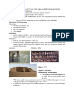 Handout#2 Lesson 2 MESOPOTAMIAN AND EGYPTIAN