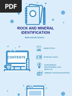 Rocks and Minerals Presentation