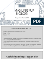 FULL RUANG LINGKUP BIOLOGI - Wahyuaminp