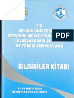 2006-Hüseyin Muşmal, "XIX. Yüzyılın Ortalarında Beyşehir Ve Çevresinden Büyükşehirlere Yapılan Göçler"