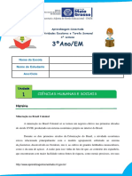 Ciências Humanas e Sociais Aplicadas - 3° Ano