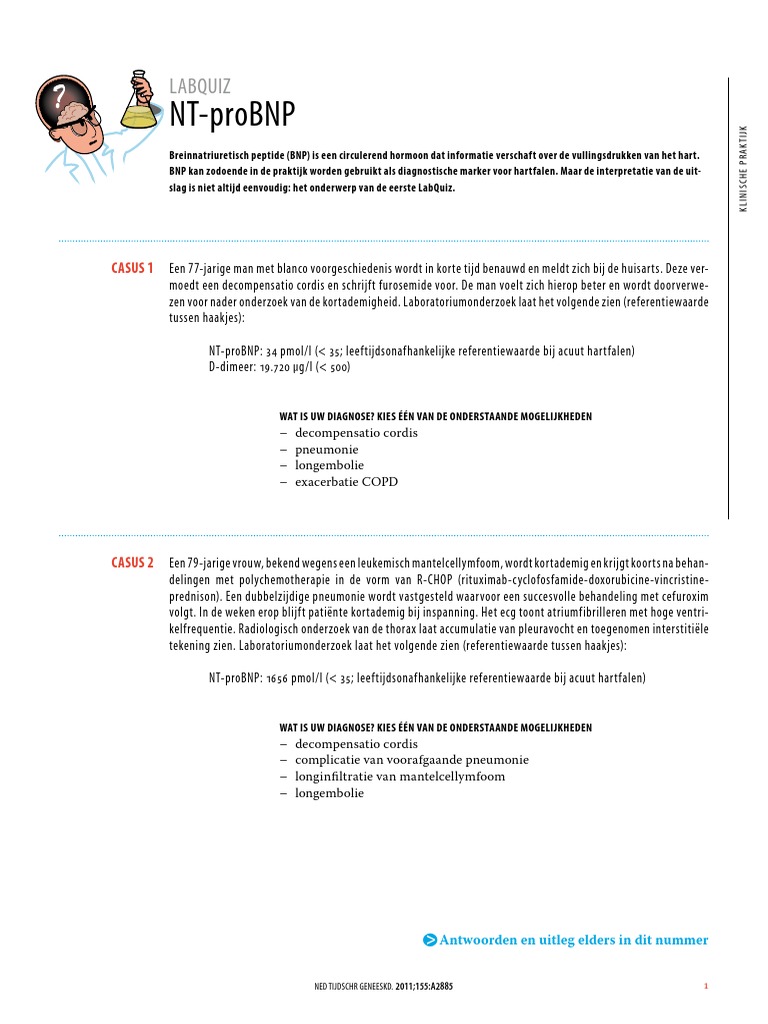 Nt-proBNP NTVG | PDF