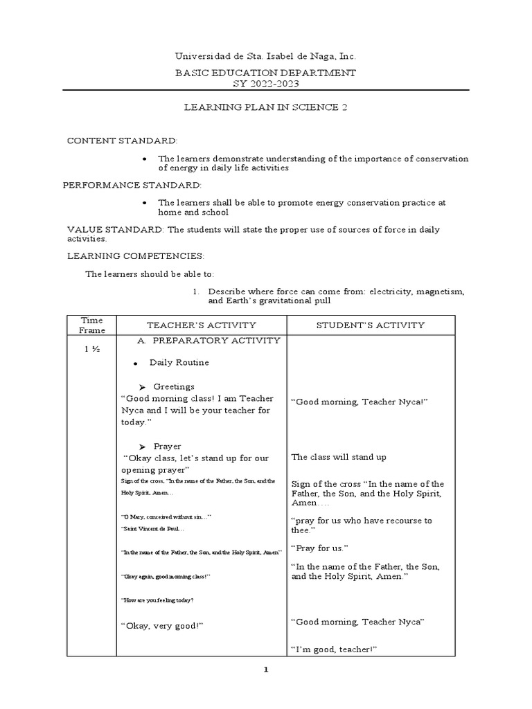Detailed lesson plain in grade 2 science day 7 download free pdf
