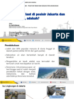 Intrusi Air Laut Pesisir DKI Jakarta