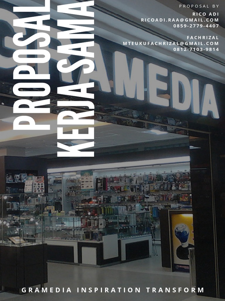 Proposal Kerja Sama B2B Gramedia | PDF