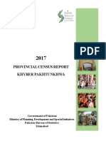 2017 Provincial Census Report Khyber Pakhtunkhwa