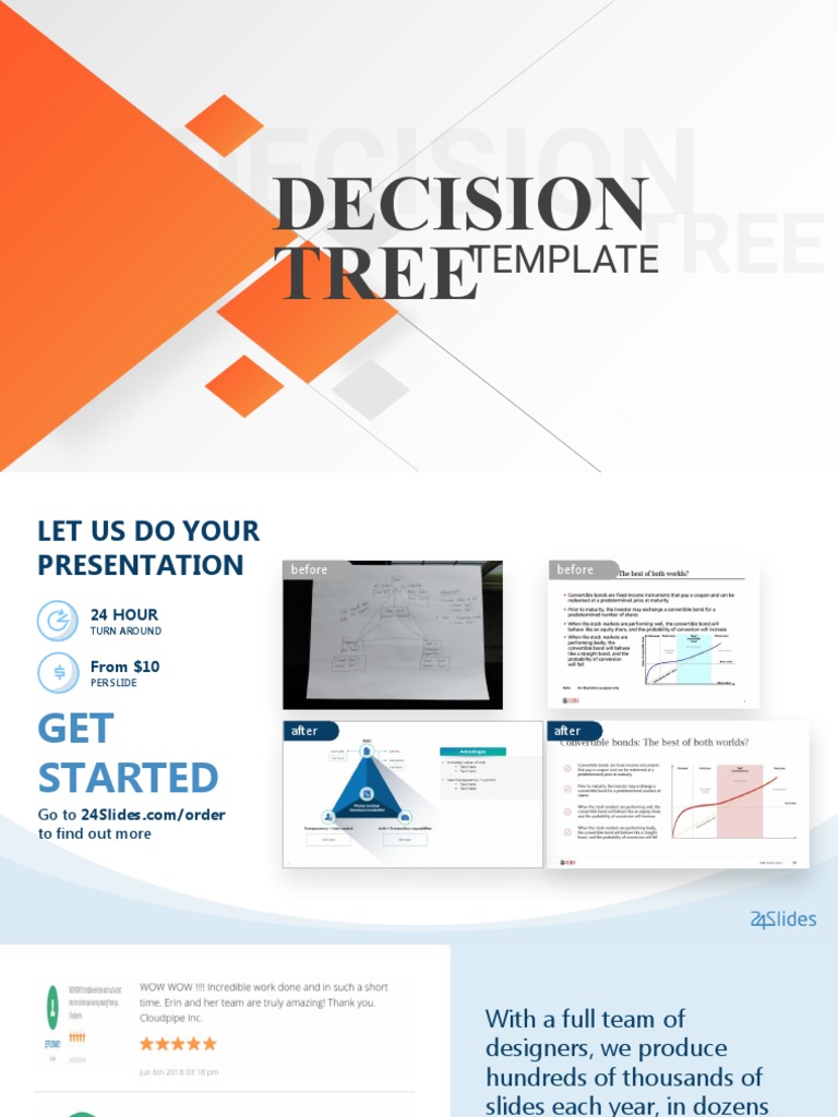 Decision Tree Template - Creative | PDF | Business | Business Economics