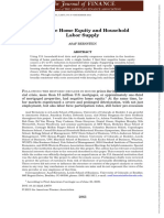The Journal of Finance - 2021 - BERNSTEIN - Negative Home Equity and Household Labor Supply PDF