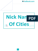 Nicknames of The Cities. - English - 1593425234 PDF