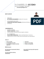 Guido, Joshua Daniel D - PCOM - Module 5 - Resume