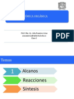 Clase 2 Alcanos Síntesis y Reacciones PDF