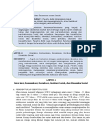 ASPEK 6 - Interaksi, Komunikasi, Sosialisasi, Institusi Sosial, Dan Dinamika Sosial