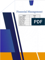 Group 3 The Role of Financial Management The Business Tax and Financial Environments PDF