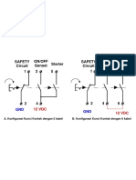 Konfigurasi Kunci Kontak Genset 5 Dan 6 Kabel PDF