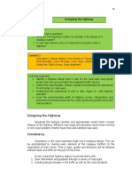 Ce 312 Unit 3 Lesson 1designing The Highway