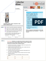 Sınıf Kimya Bilimi Ödev PDF