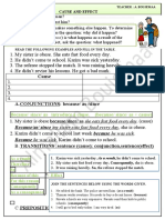 Cause Effect Bac