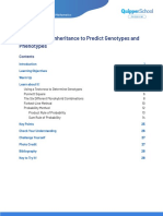 Study Guide Unit 1.2 - Using Laws of Inheritance To Predict Genotypes and Phenotypes