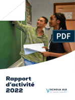 Rapport Dactivite 2023 ScholaULB 5MO PDF