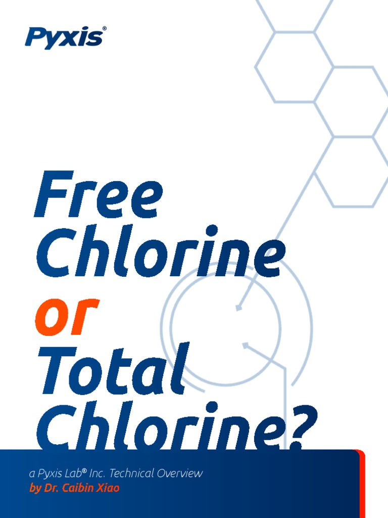 Free Chlorine or Total Chlorine PDF Chlorine Atoms