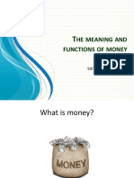 CH4 The Meaning and Function of Money