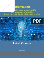 Rafael Capurro - Introducción A Información - Ápeiron Ediciones