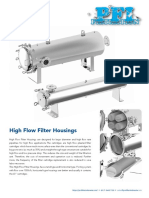 PFI Housing Filter Cartridge High Flow