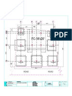 Footing Layout Plan