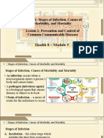 Stages Infection Morbidity Mortality Communicable Diseases