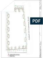 Column and footing layout plan dimensions