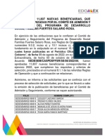 BENEFICIADAS - SOLICITUDES APROBADAS - 2022 - 5ta - Publicación PDF