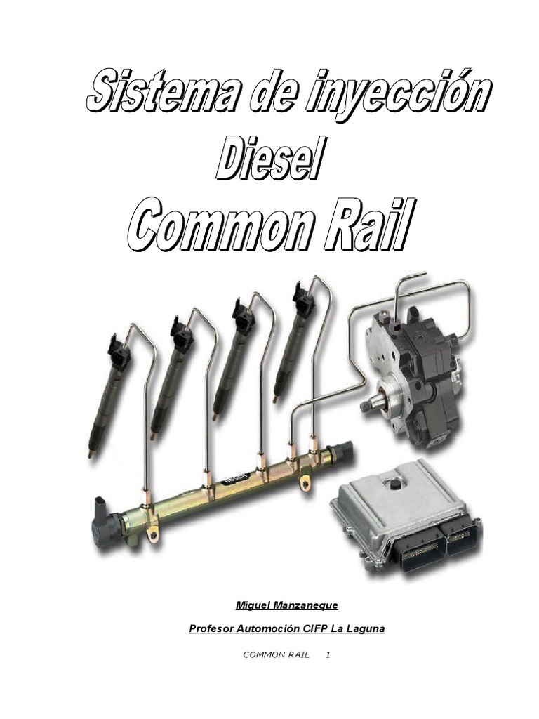Sistema de Inyección Diesel Common Rail | PDF | Inyección de ...