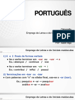 Ortografia-Emprego de Maiuscula e Minuscula PDF